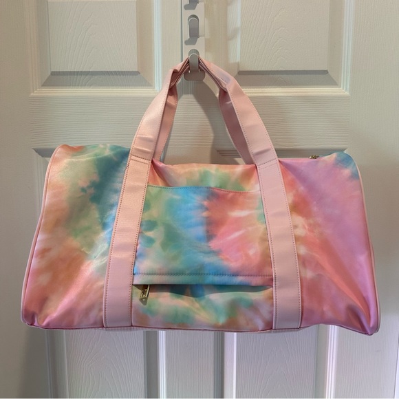 LIKE NEW STONEY CLOVER LANE X Target Tie Dye Duffle Bag - Picture 6 of 6